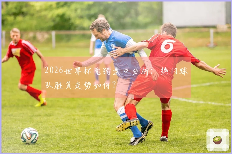 2026世界杯竞猜盘口分析：热门球队胜负走势如何？